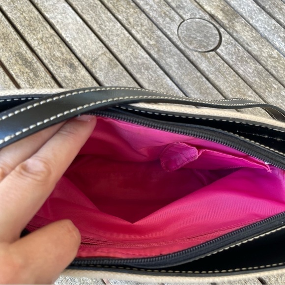 Vintage Kate Spade Shoulder Bag – Retired Beige & Black Classic 🖤✨ - Picture 12 of 16